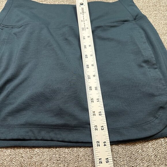 Athleta Evergreen Green Tennis Prep Flat Front Athletic Skirt Skort XX-Small - Picture 4 of 5